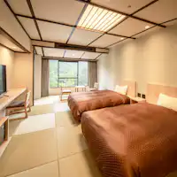 【ปลอดบุหรี่】ปรับปรุงใหม่ กุมภาพันธ์ 2024|ห้องคู่ชั้นสูง