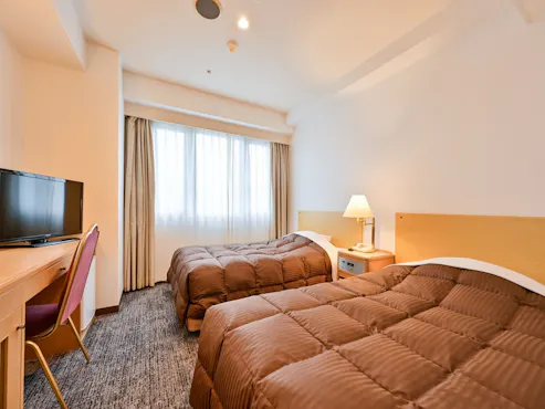 【ห้องทวิน】เตียงกว้าง 110 ซม. จำนวน 2 เตียง