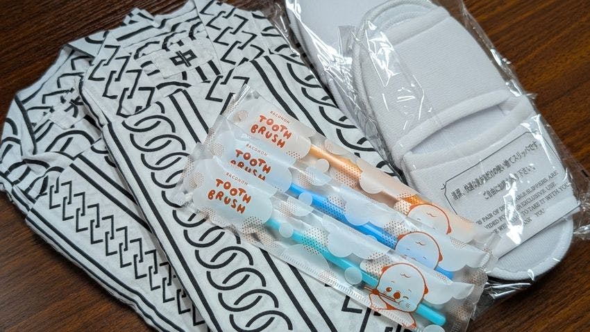 ชุดยูกาตะและสิ่งอำนวยความสะดวกสำหรับเด็ก