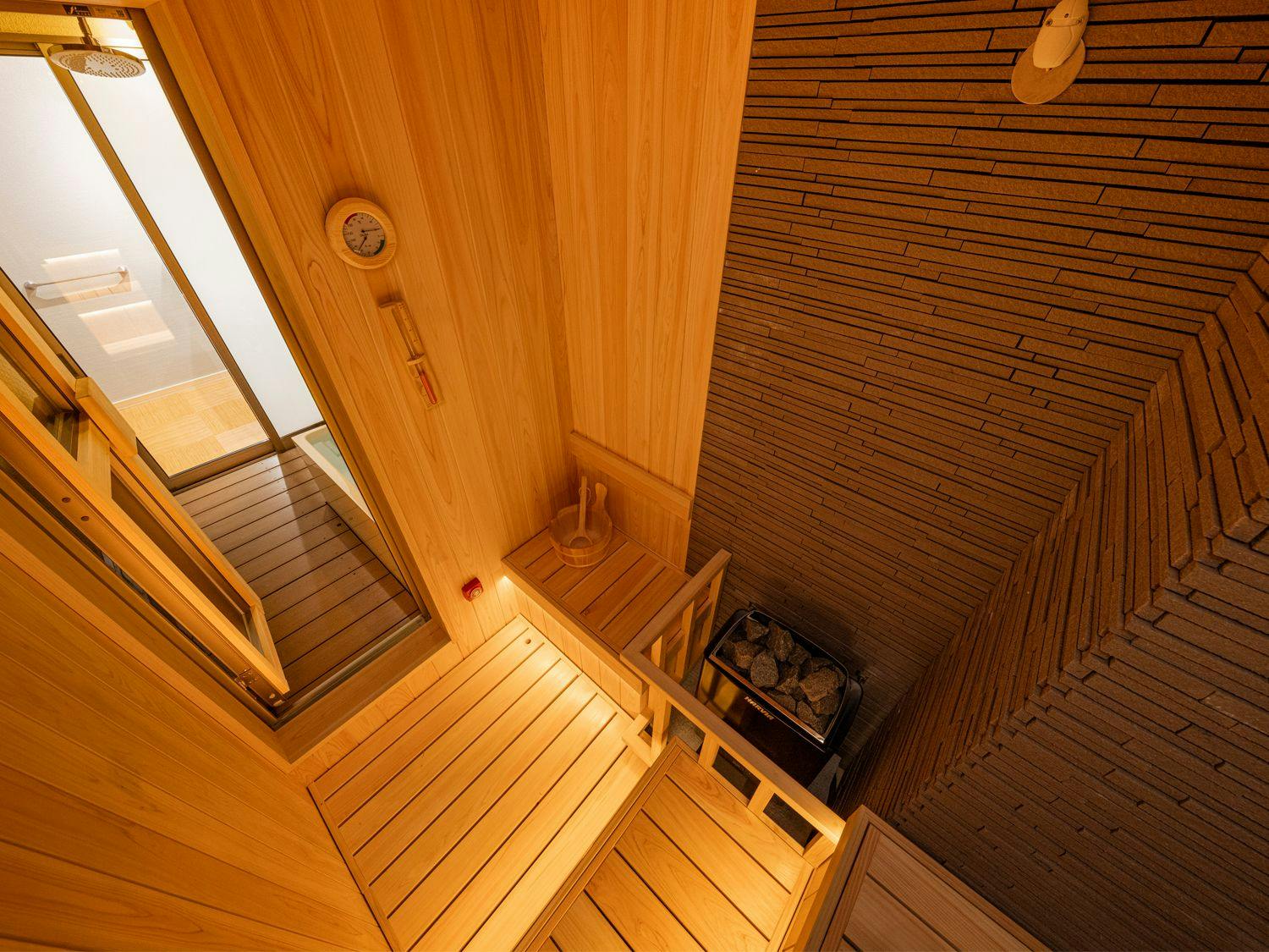 附有蒸氣烤箱的客房