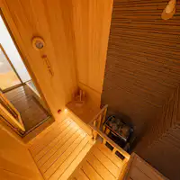 附有蒸氣烤箱的客房