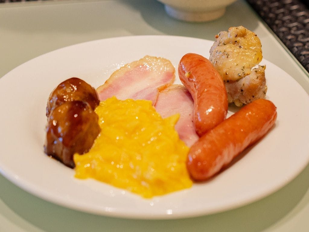 ตัวอย่างบุฟเฟ่ต์อาหารเช้า