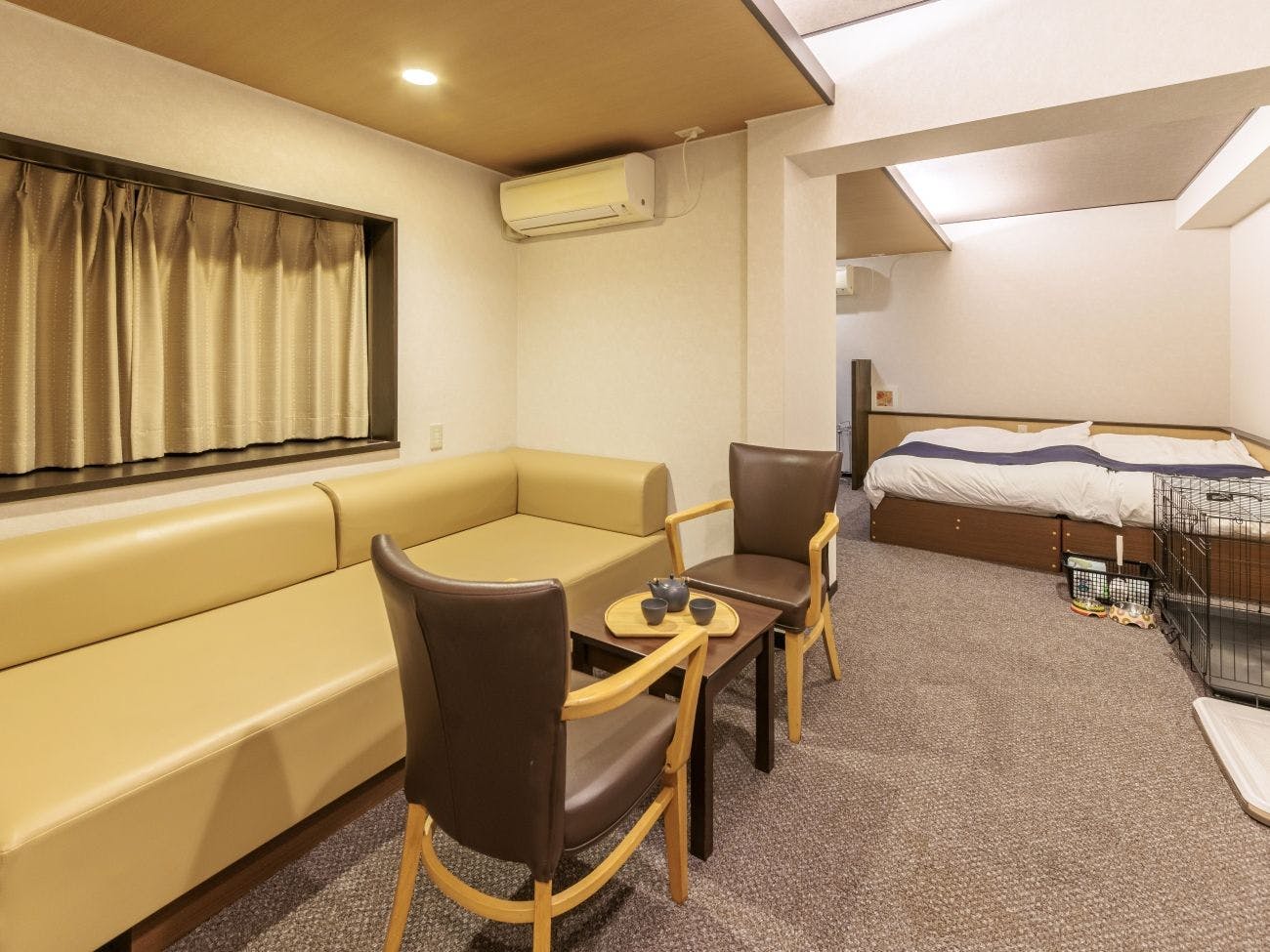 ห้องพักสแตนดาร์ดทวินสำหรับผู้เข้าพักพร้อมสัตว์เลี้ยง