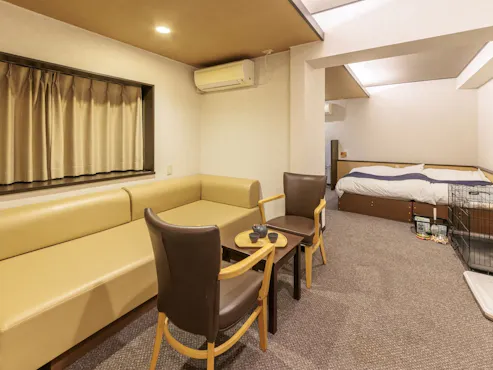 ห้องพักสแตนดาร์ดทวินสำหรับผู้เข้าพักพร้อมสัตว์เลี้ยง