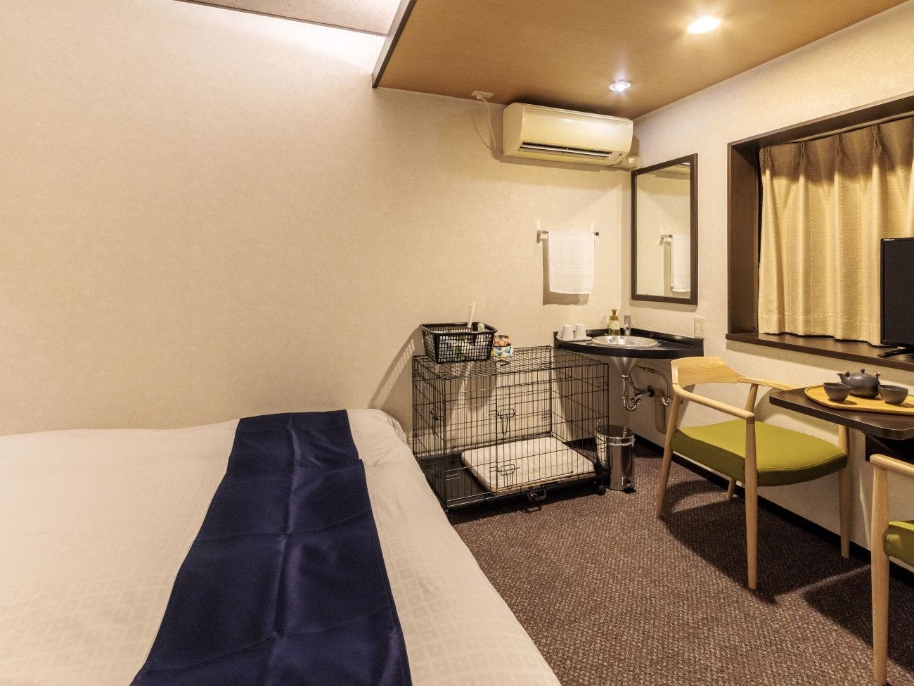 ห้องพักมาตรฐานเตียงคิงสำหรับสุนัข