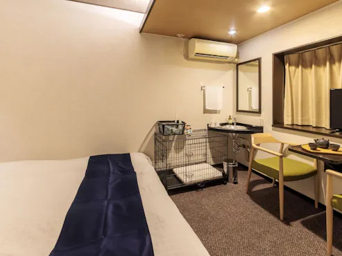 ห้องพักมาตรฐานเตียงคิงสำหรับสุนัข