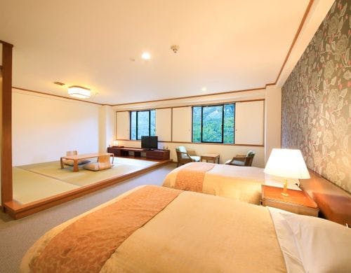 【ファミリールーム】ベッドは2台ご用意