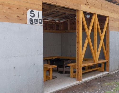 シーサイド14名様棟玄関