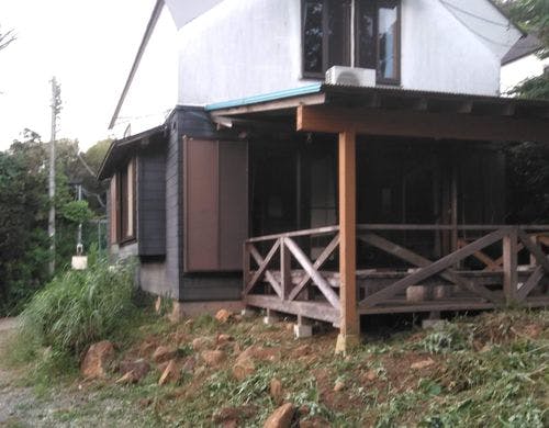 14名様棟のバーベキュー場です。