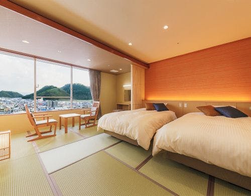 【和室ツイン（シャワー付）｜10畳】一例