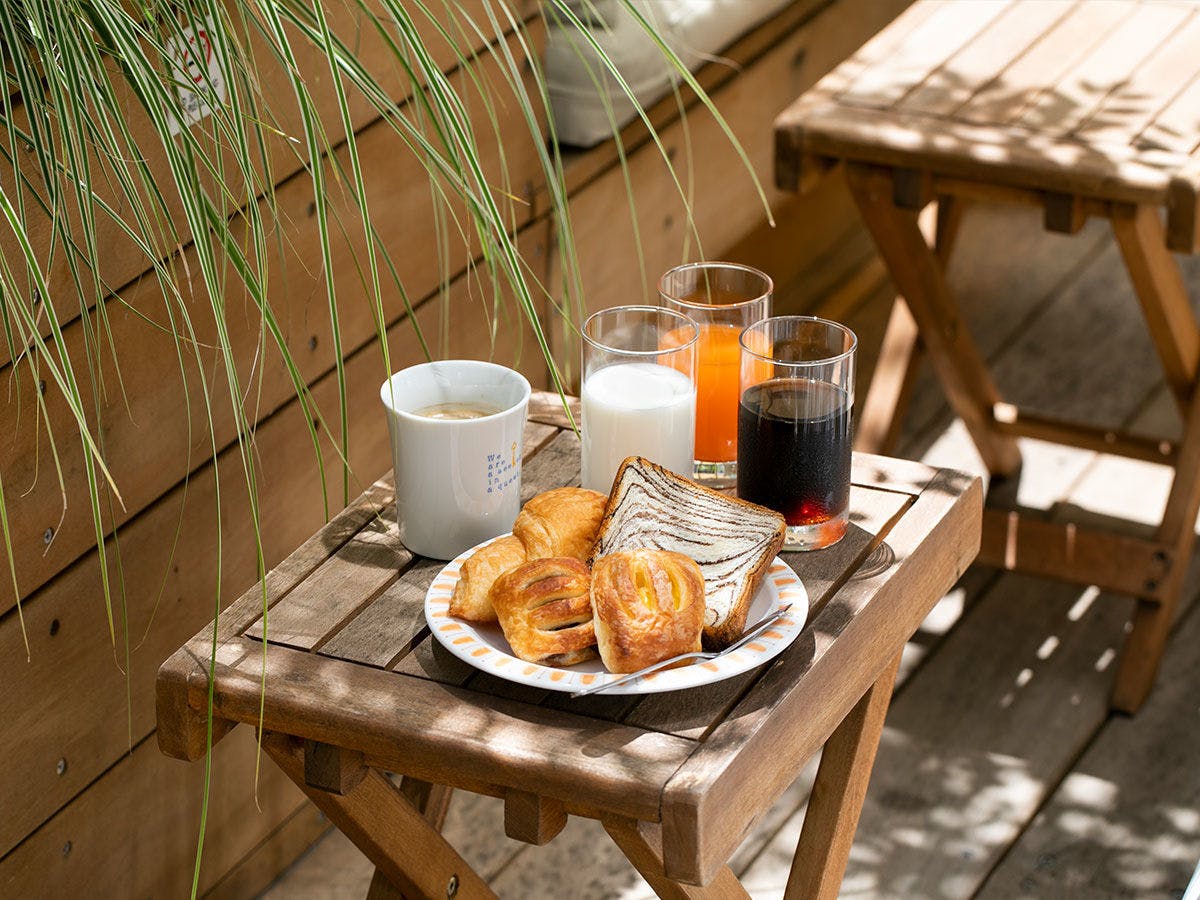 บริการอาหารเช้าแบบเบา