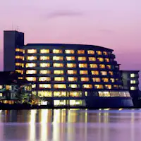 【外觀】從浮御堂看到的全景(夜晚)