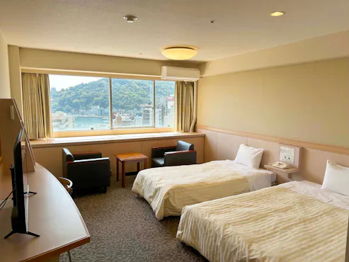 【Menghadap Laut】Contoh Bilik Twin