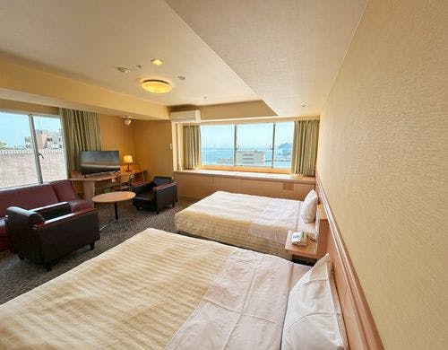 【最上階・海側】和洋室（トリプル+6畳）