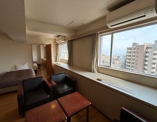 【角部屋・海側】7ベッド一例