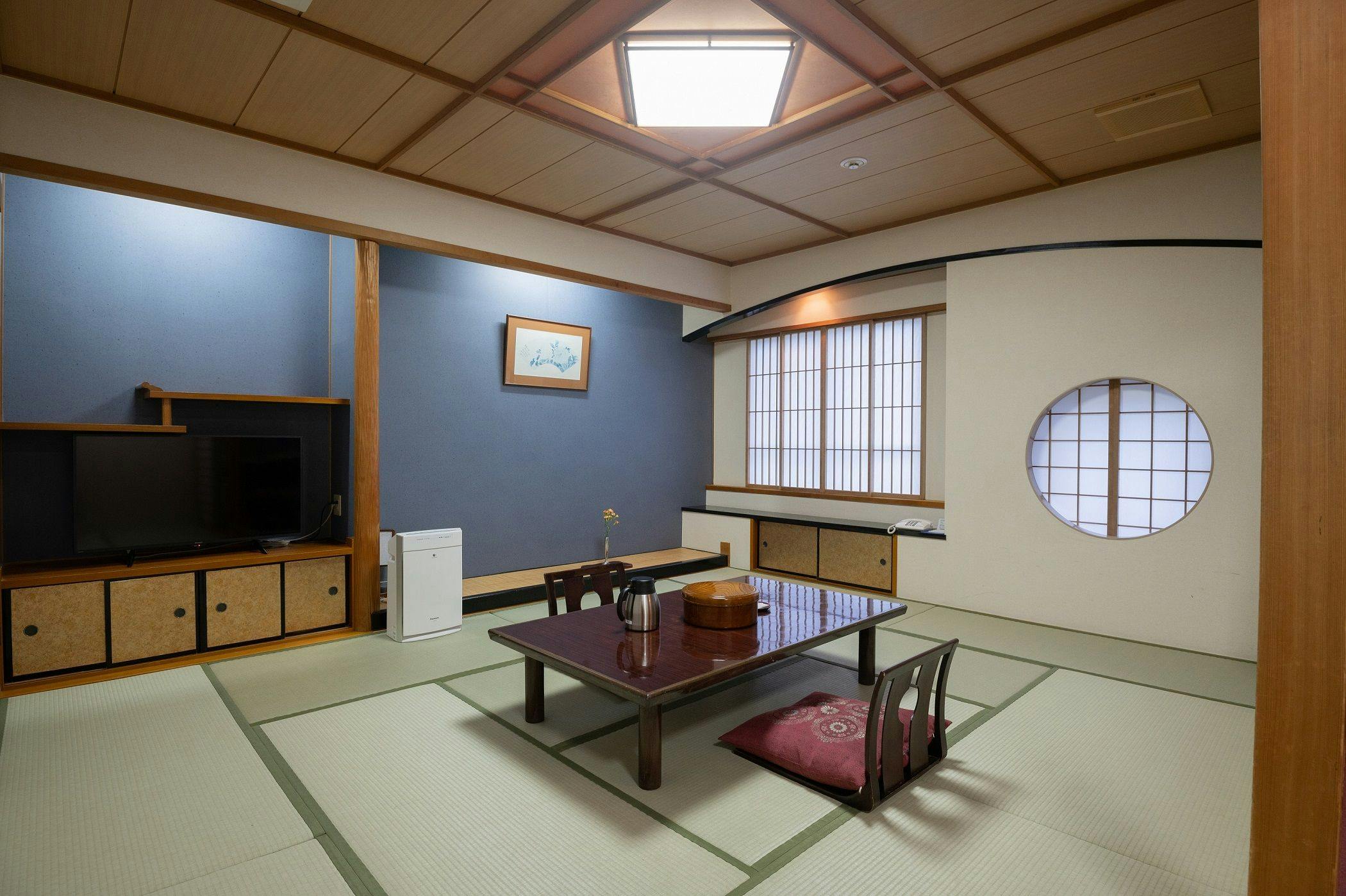 ห้องพัก｜วิวด้าน/ห้องสไตล์ญี่ปุ่นโมเดิร์น (12 เสื่อทาทามิ)