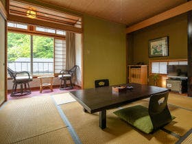 四万温泉　寿屋旅館 「お蕎麦と温泉の宿」