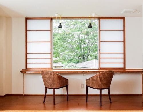 モダン客室｜カウンターテーブル