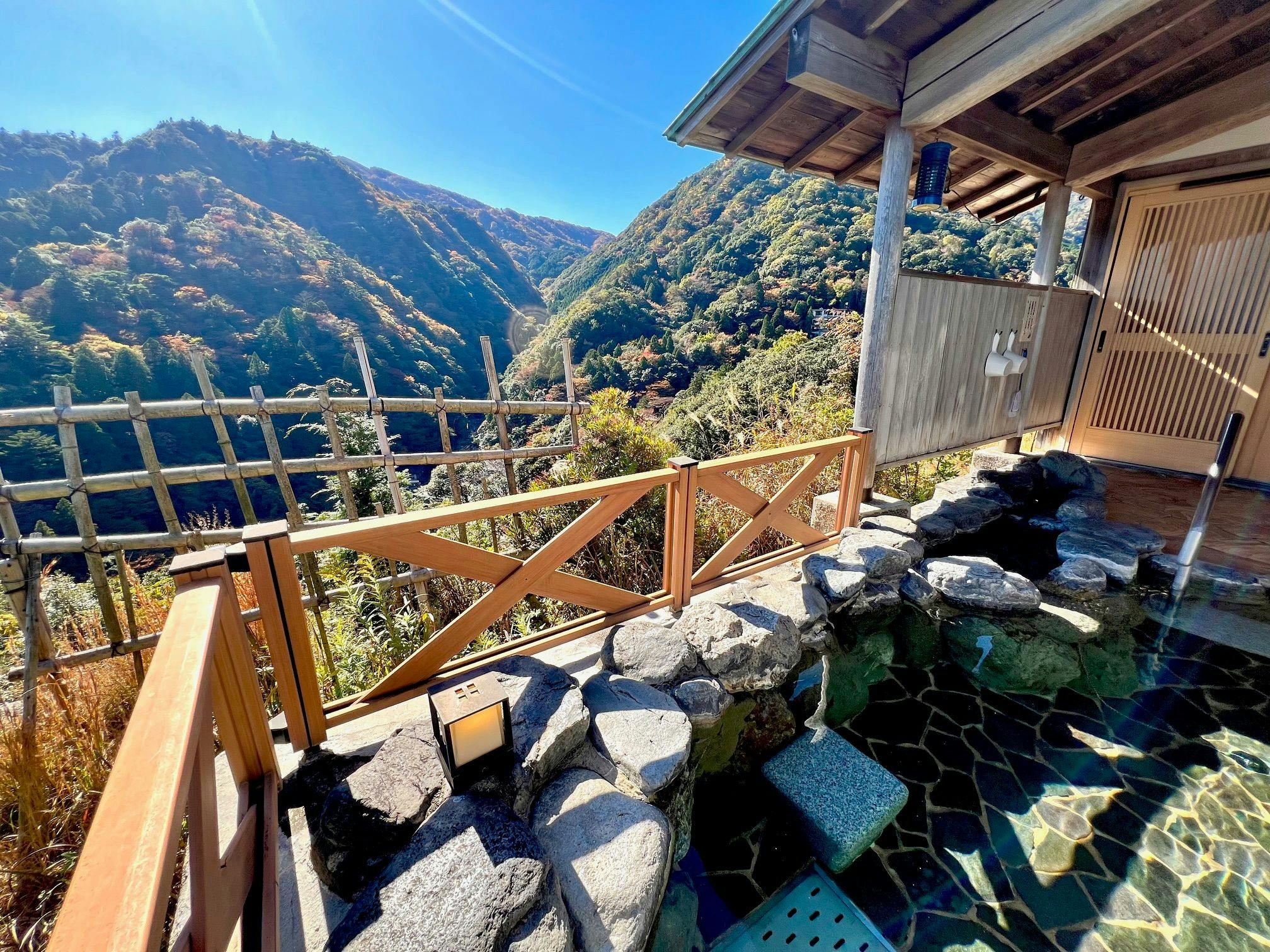 露天溫泉的印象