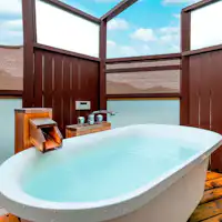 ☆皐月亭露天浴室☆