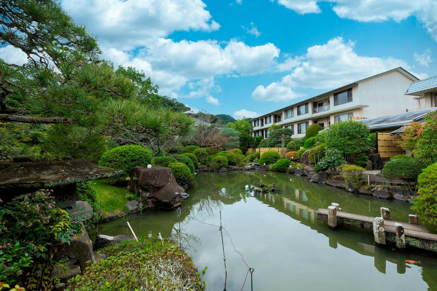 四季美景令人感動的大日本庭園