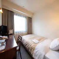 【ห้องเดี่ยว 12 ตร.ม.】เตียงกว้าง 120 ซม.