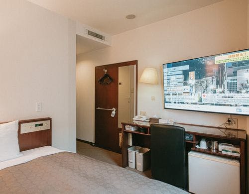 客室テレビを55インチへ交換しました！