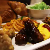 Contoh penyajian sarapan (gaya Barat)