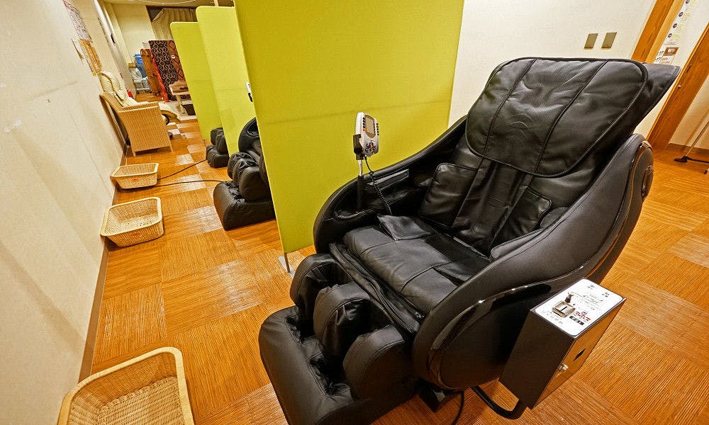 สถานที่ผ่อนคลายที่ให้บริการดูแลร่างกายหลังอาบน้ำ.