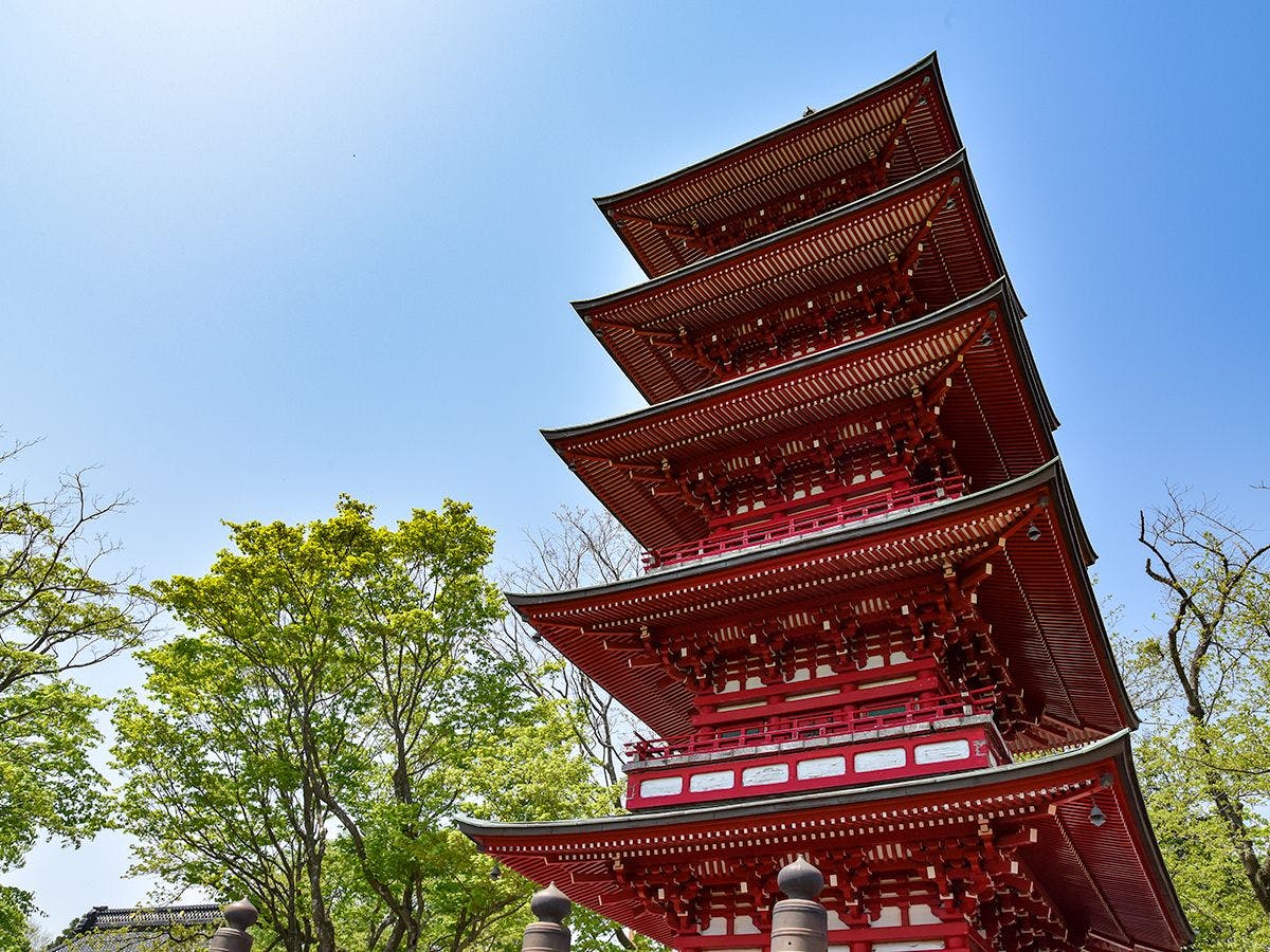 【주변 관광】쿠리카라 후도지 오층탑