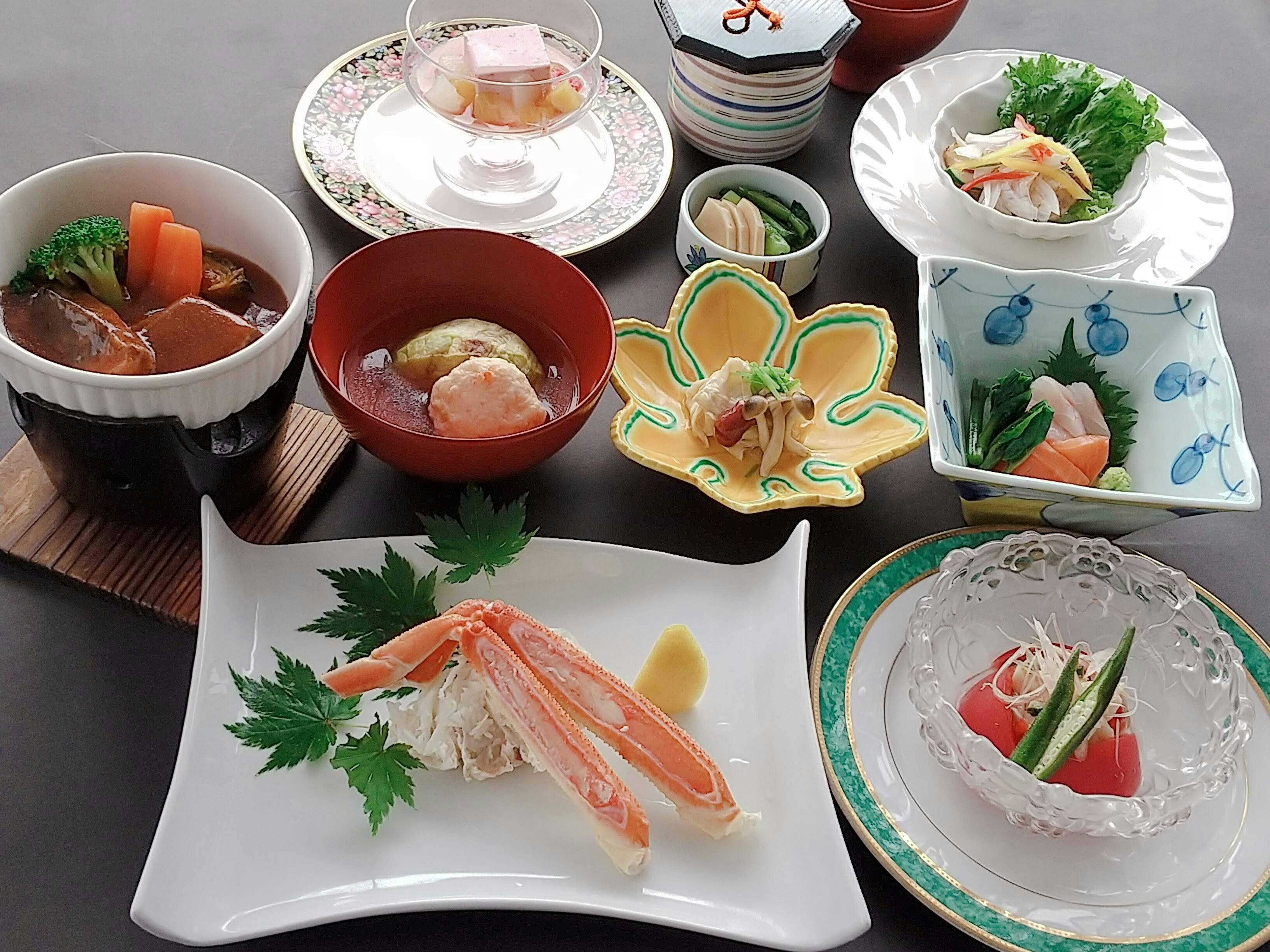 Hidangan Kaiseki Rasa - Ketam Salji