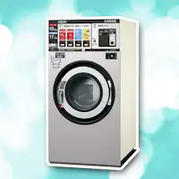 มีเครื่องซักผ้าแบบหยอดเหรียญ (เครื่องซักและอบผ้า) อยู่ที่ชั้น 1