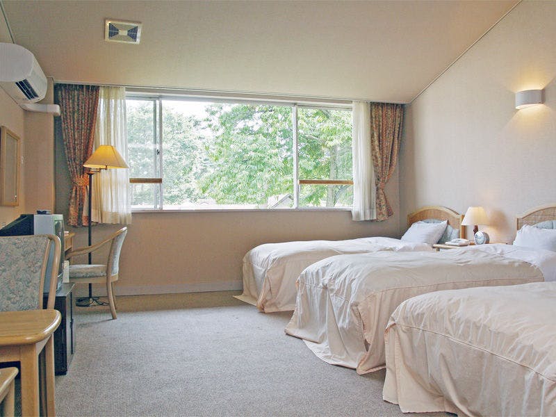 *【อาคารเทอร์มินัล】ตัวอย่างห้องพักแบบสามเตียง