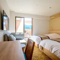 ซูพีเรียทวินพร้อมอ่างอาบน้ำกึ่งกลางแจ้ง