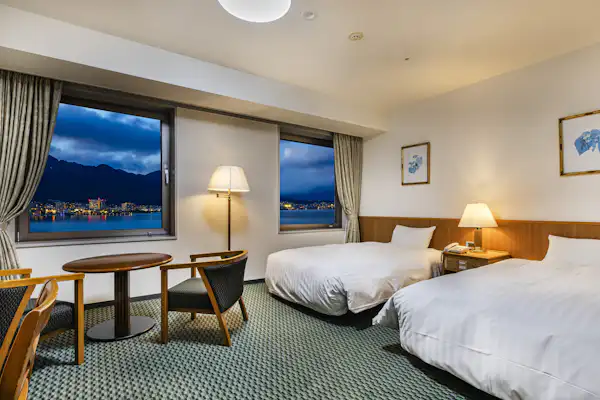 Kamar Twin Pemandangan Danau