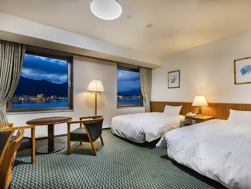 Kamar Twin Pemandangan Danau