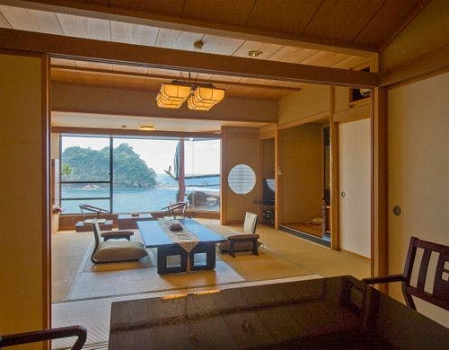 ■二間続き［絶景露天風呂付き和室］