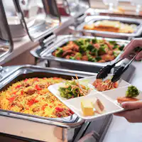 하루의 활력을 위한 일일 뷔페.