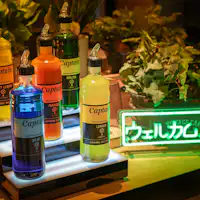 논알코올 시럽도 준비되어 있습니다.