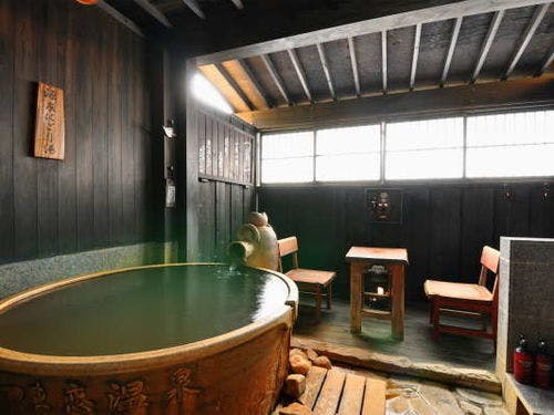 【やまぼうし】露天陶器風呂