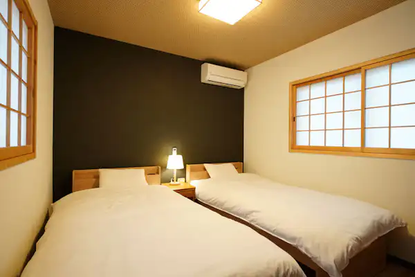 ห้องเตียงคู่แบบทาทามิ