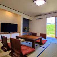 【ห้องพัก】ห้องสไตล์ญี่ปุ่น 8 เสื่อ พร้อมห้องน้ำและห้องสุขา