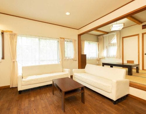 戸建てコテージ３LDKコテージ寝室