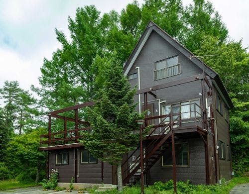 3階建コテージ：1階リビング