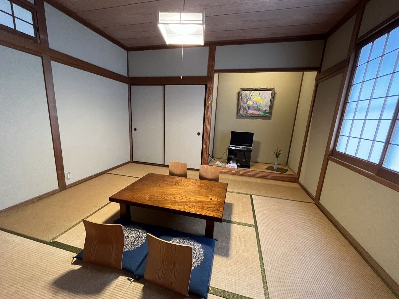 【ห้องพักสไตล์ญี่ปุ่น 8 เสื่อทาทามิ】ห้องพักฝั่งถนน