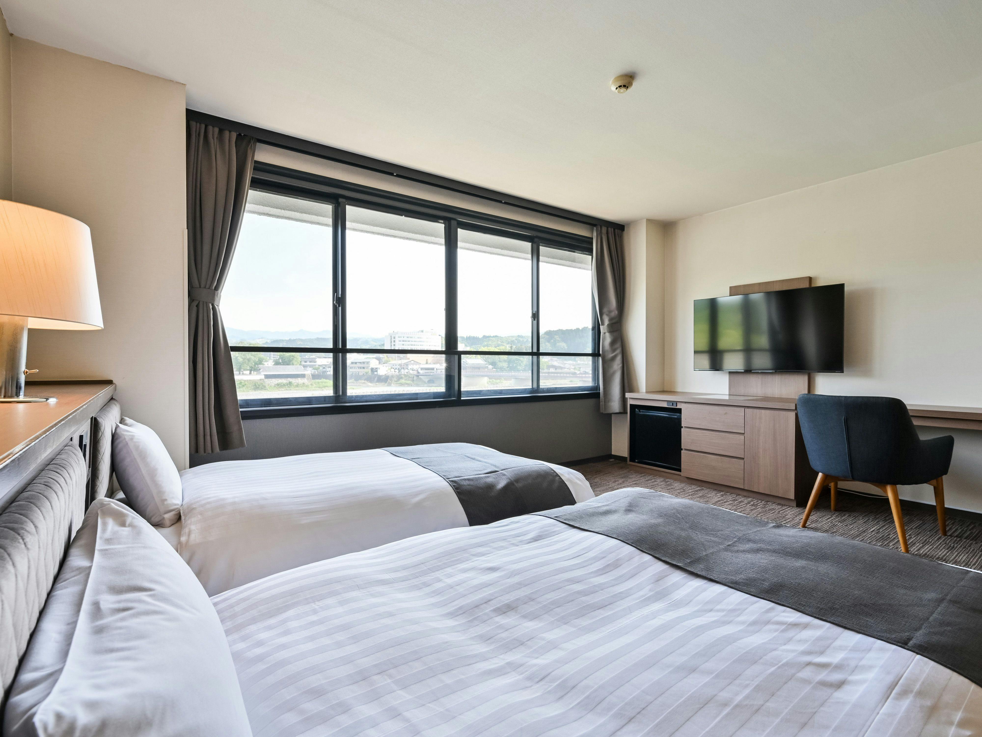 ห้องพักมาตรฐานแบบญี่ปุ่นและตะวันตก