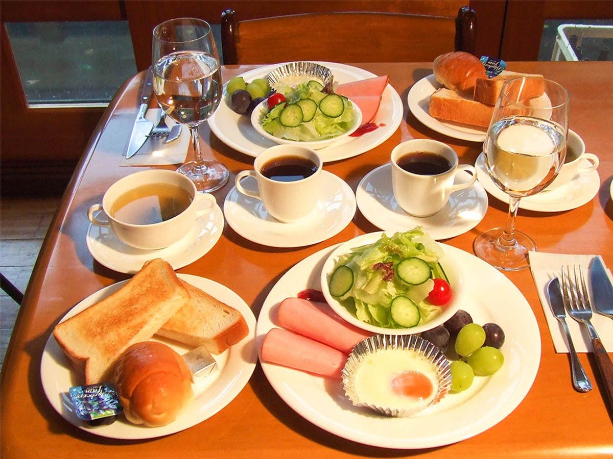 ・ตัวอย่างอาหารเช้า