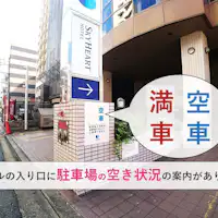 Status ketersediaan parkir di Hotel