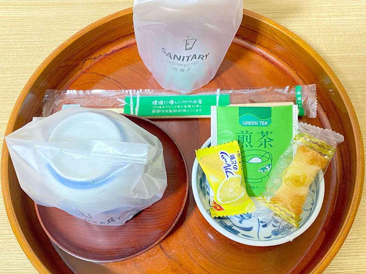 Set teh - Silakan bersantai sejenak.