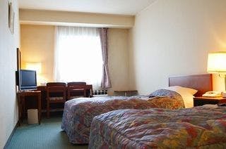 ห้องพักเตียงคู่ในอาคารหลัก สูบบุหรี่ได้ A